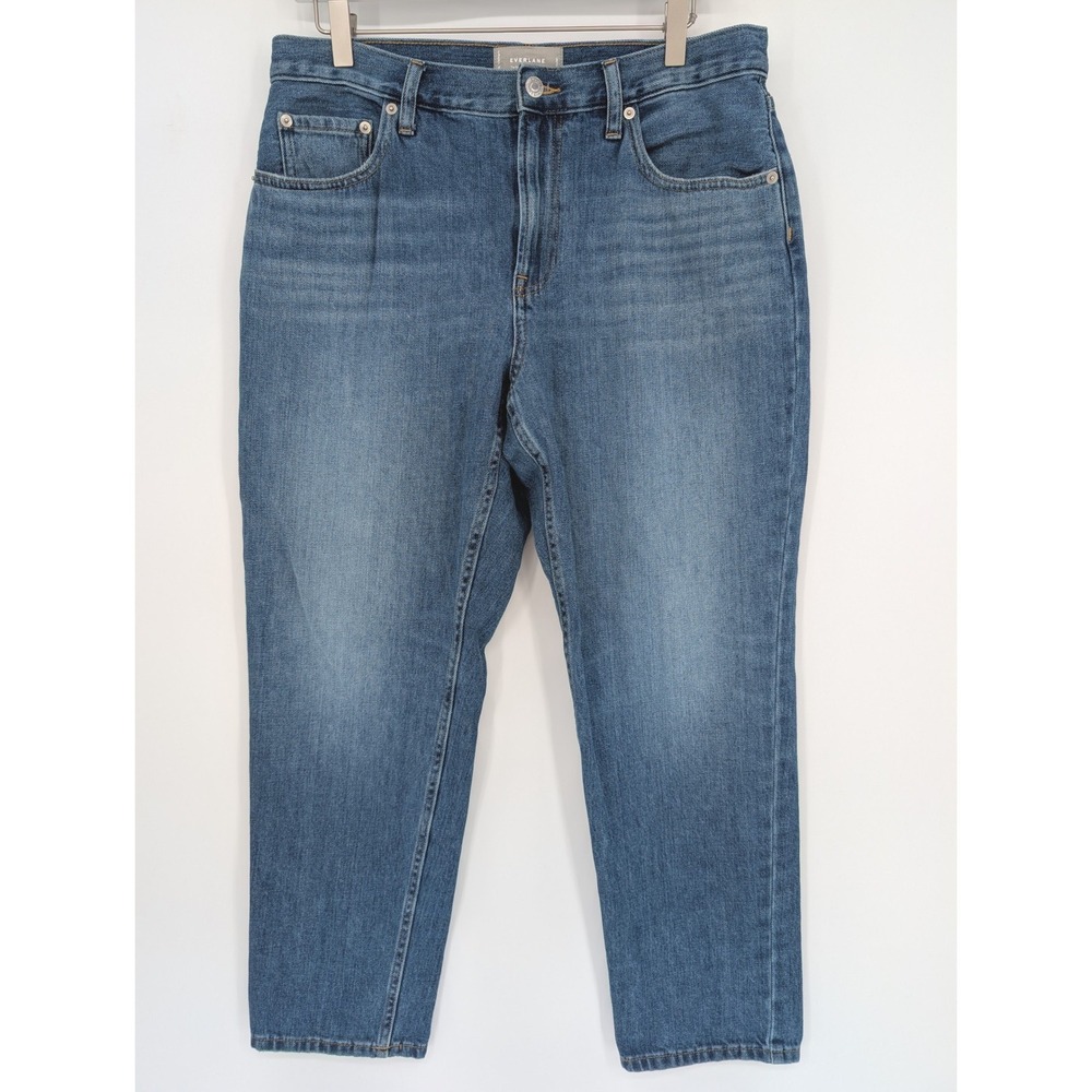 Everlane The Super-Soft Relaxed Jean Women 31 Regular Blue Organic Cotton Denim
